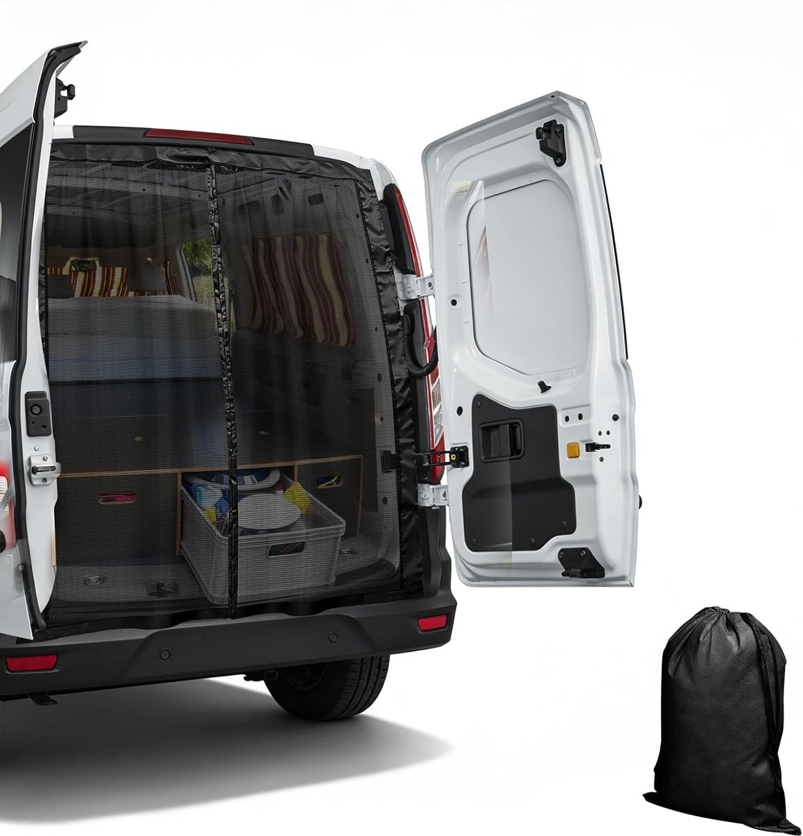 Insect Magnetic Net for Van, Fly Screen for Sun Protection, Car Sliding Door, Rear Net, Fly Screen, Mosquito Net for - ShopVlot