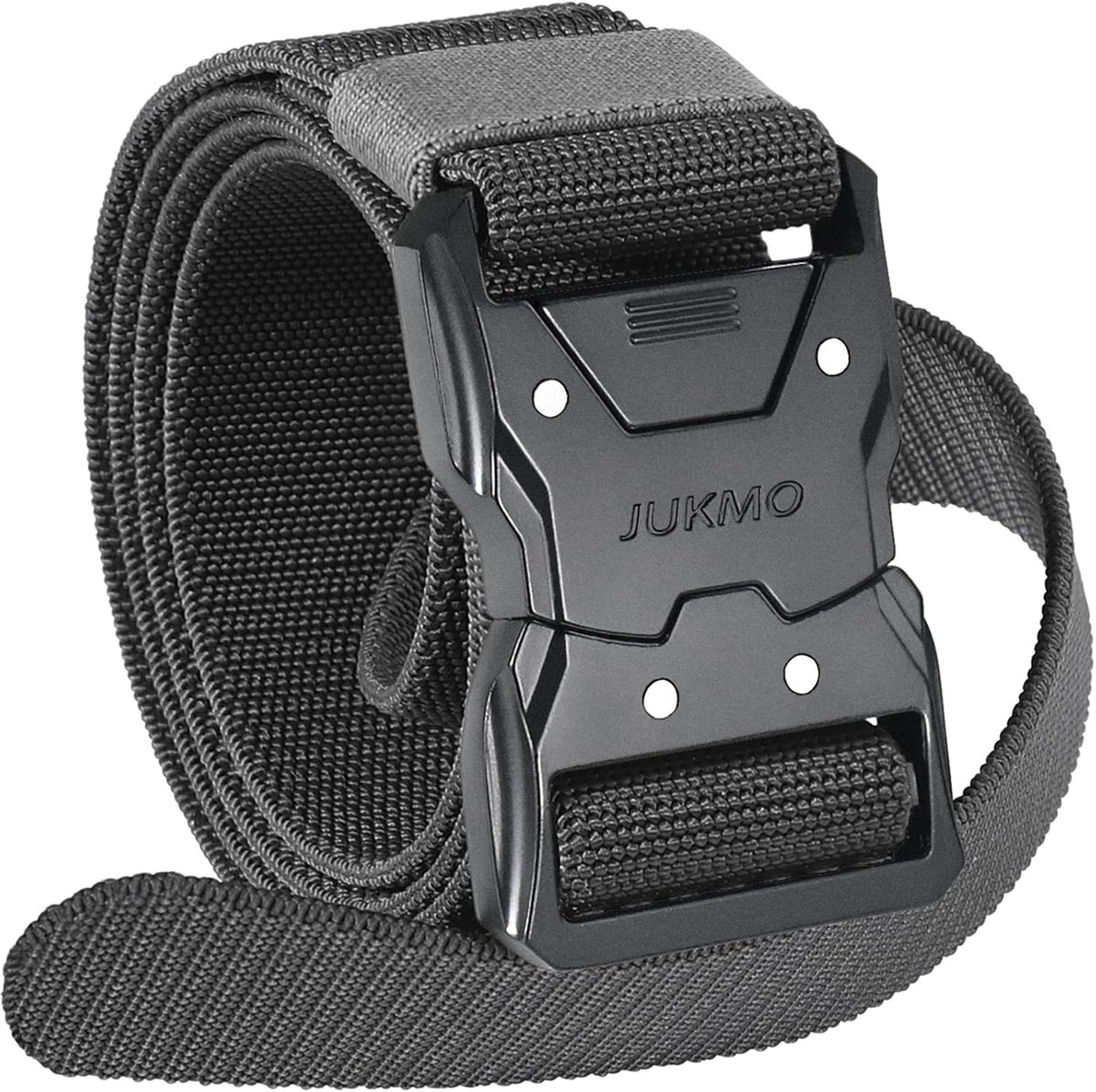 JUKMO Tactical belt with quick release, military work belt made of 3.8 cm nylon with sturdy seat belt closure - ShopVlot