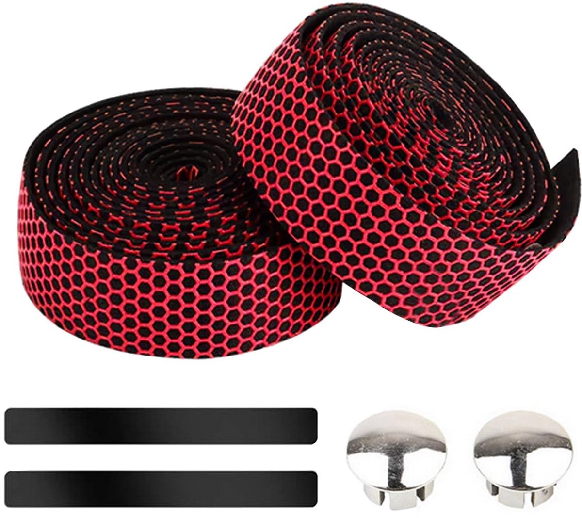 Bicycle Handlebar Tape Bike Handlebar Tape PU EVA Breathable Bicycle Handlebar Tire Non-slip and Shock-Absorbing - ShopVlot