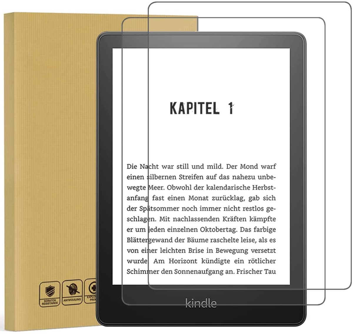 [2 Pack] Tempered Glass for Indle Paperwhite (6.8", 11.Generation, 2021 Release) Tablet, Screen Protector with - ShopVlot