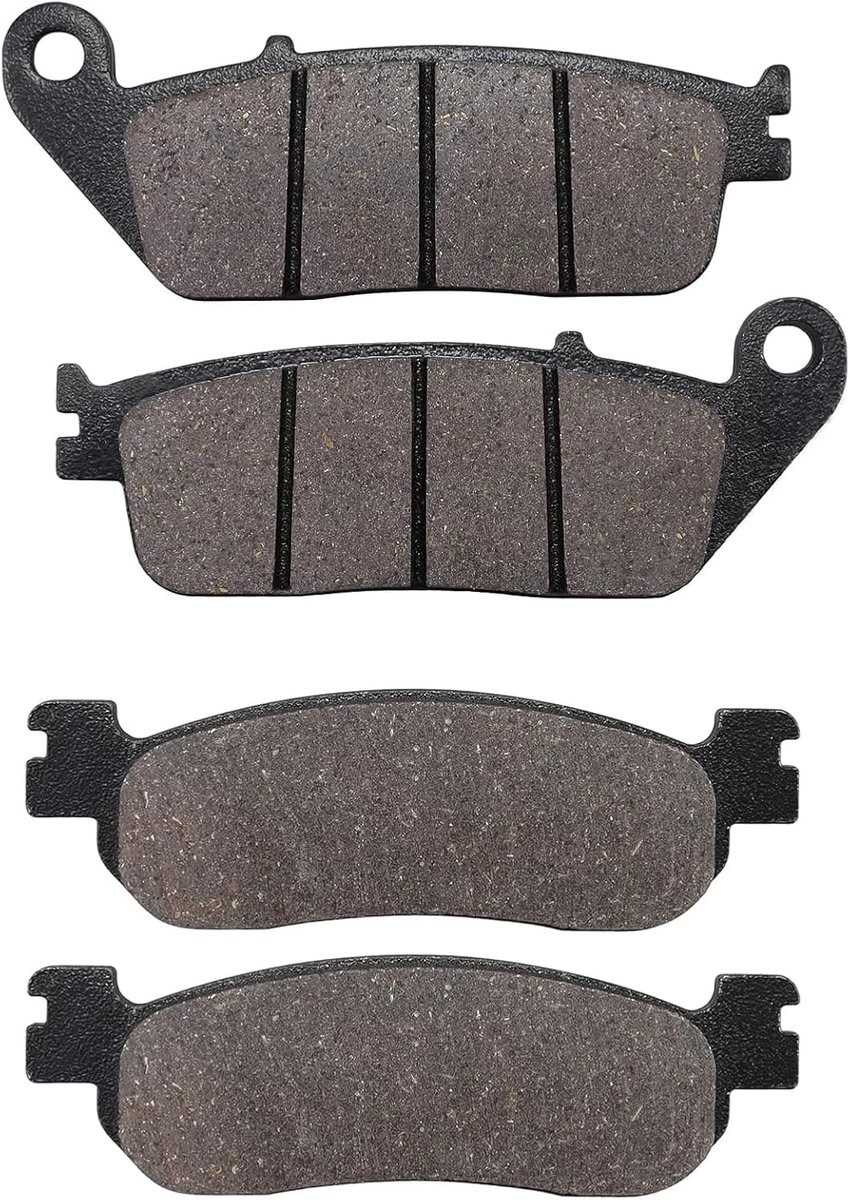 front and rear brake pads for YAMAHA VP250 VP 250 X-City 250 2007 2008 2009 2010 2011 2012 2013 - ShopVlot