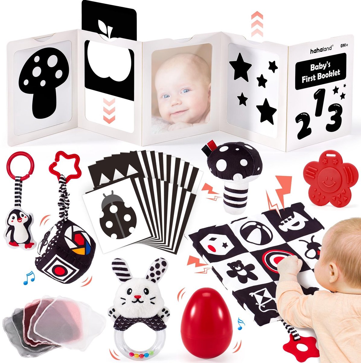 Solidchoice - 30-delige Baby Speelset voor Zintuiglijke Stimulatie