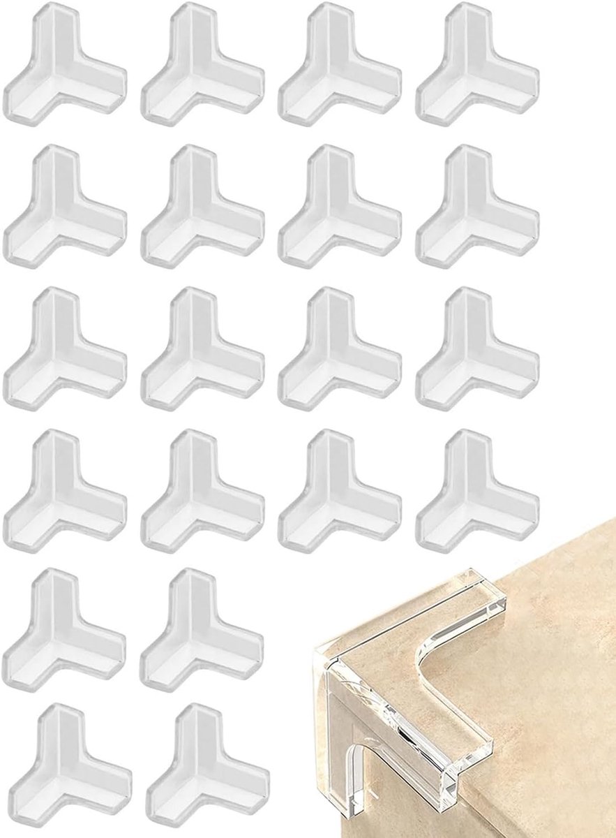 Randbescherming voor baby's - zelfklevend - zacht pvc - optimale bescherming voor meubels - ShopVlot