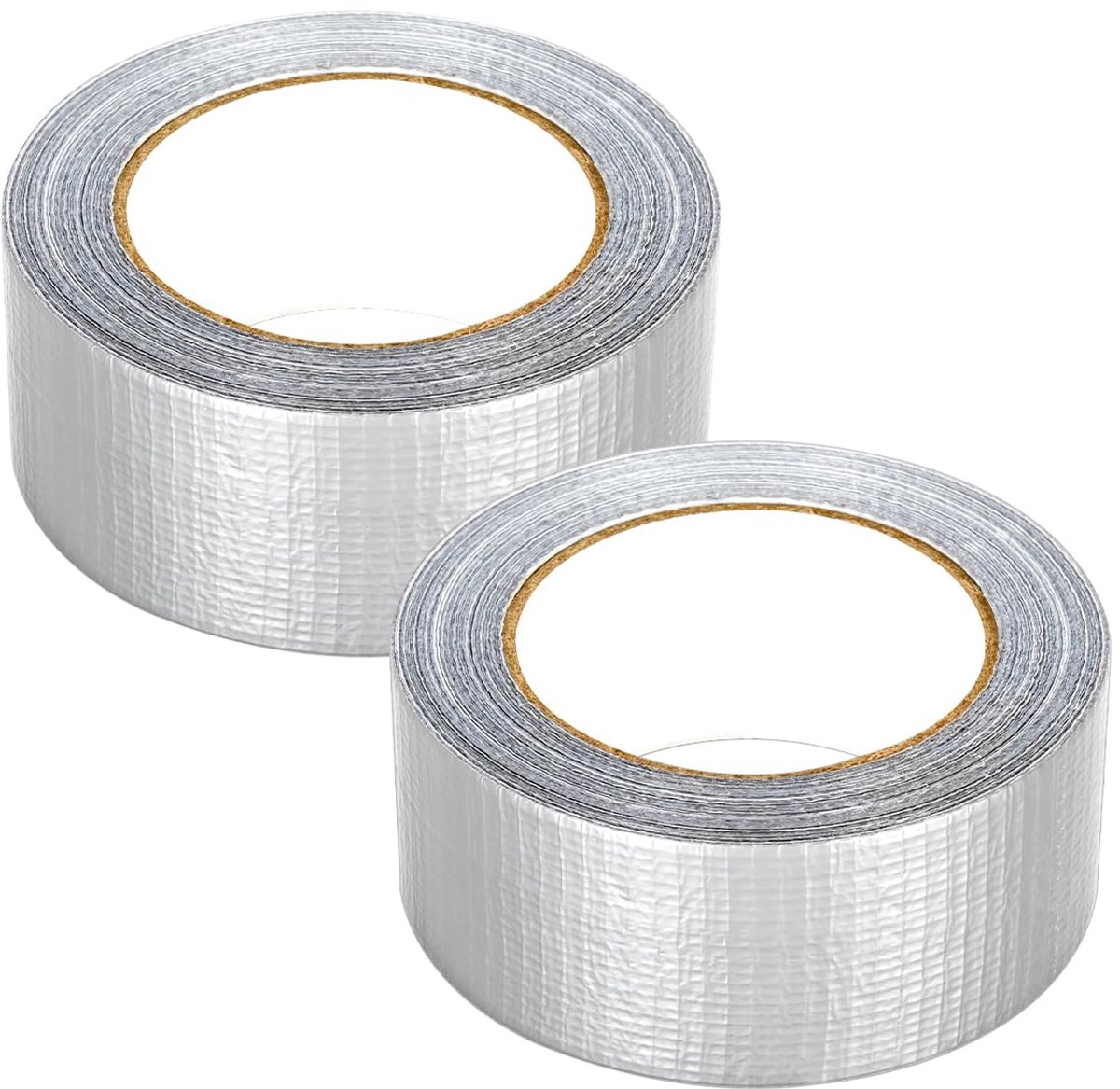 Aluminiumtape 5 cm x 20 m - Zelfklevend Aluminium Plakband - Hittebestendig en Waterdicht - Ideaal voor Keukenleidingen - ShopVlot