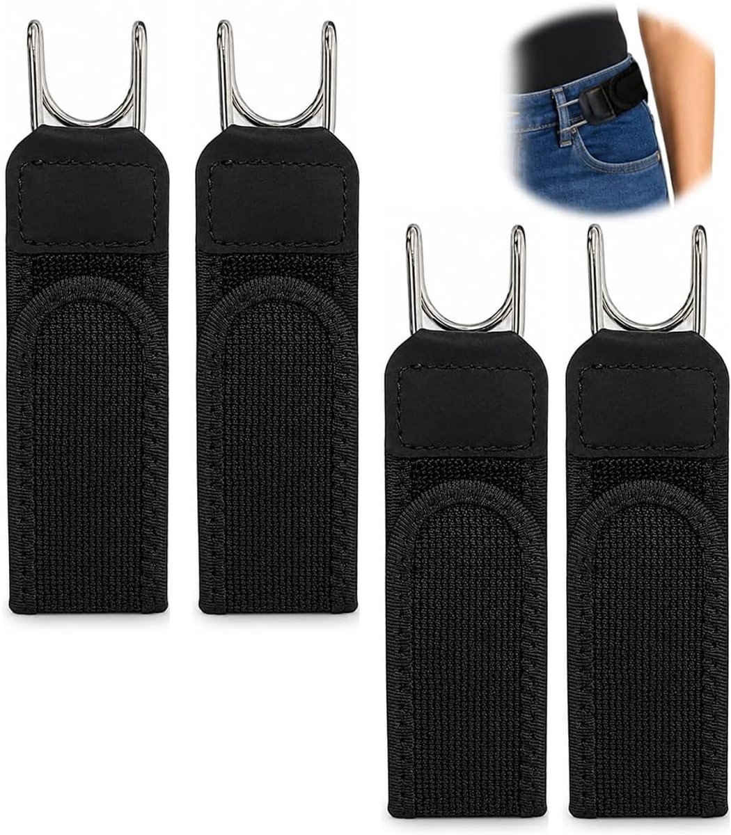 Herenriem zonder gaatjes - Elastische riem - Draagbaar - Geschikt voor vrijetijds- en wandelbroeken - ShopVlot