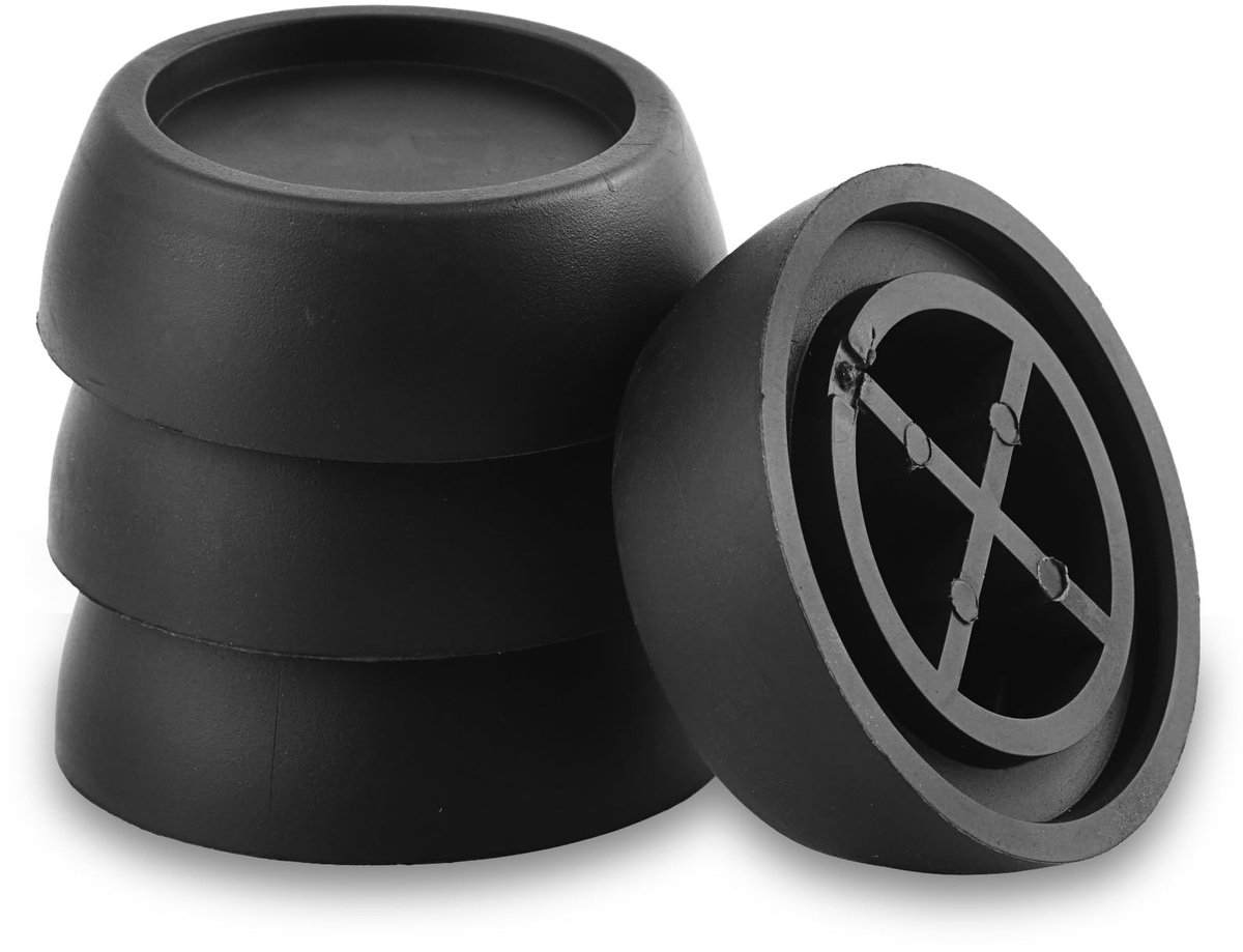 Solidchoice - Set van 4 Anti-Vibratie Voeten voor Wasmachines