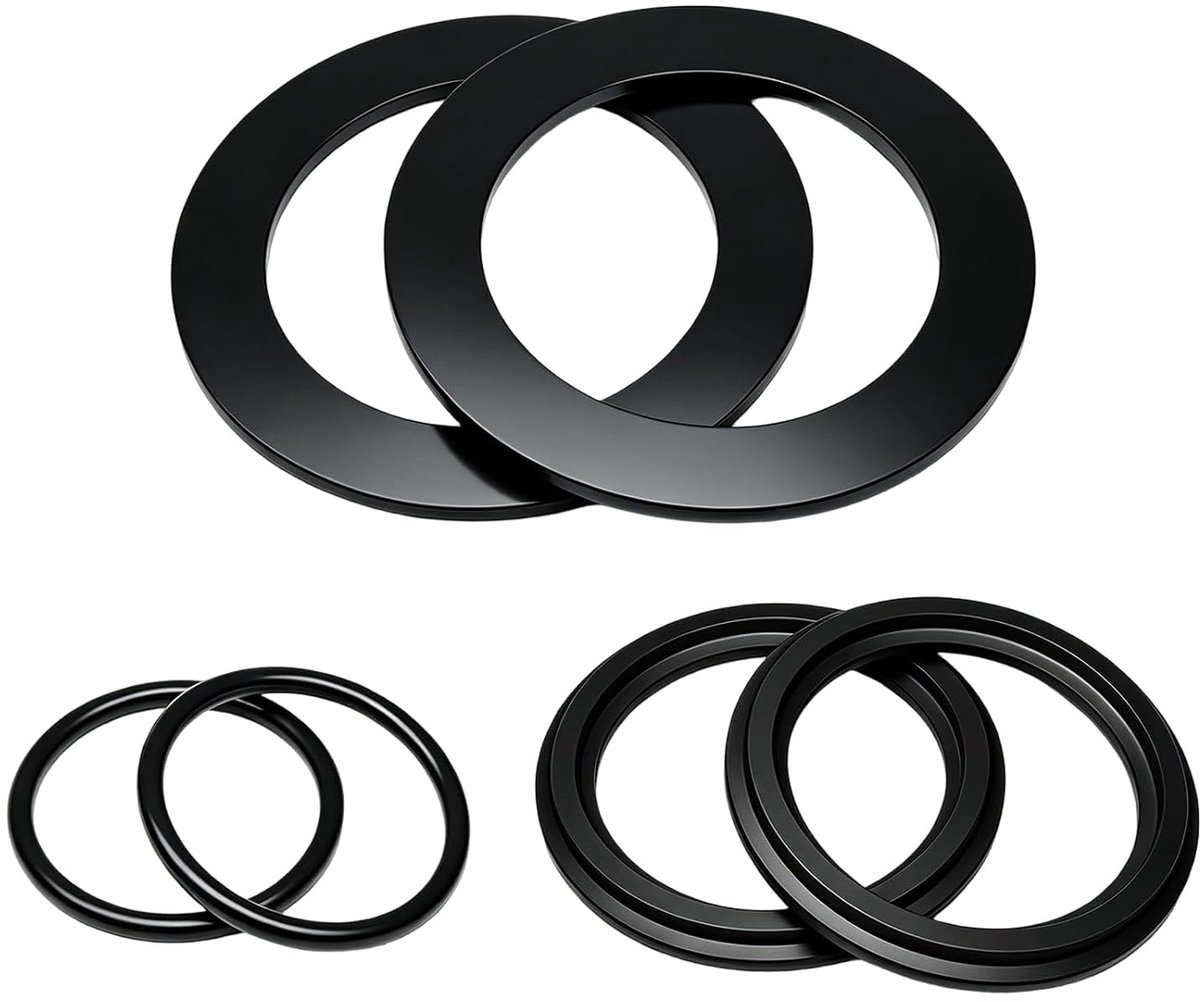 6-delige set sluitringen en afdichtingen - 1/1,5/2 inch - compatibel met Intex zwembad - ideaal voor filters en pompen - ShopVlot