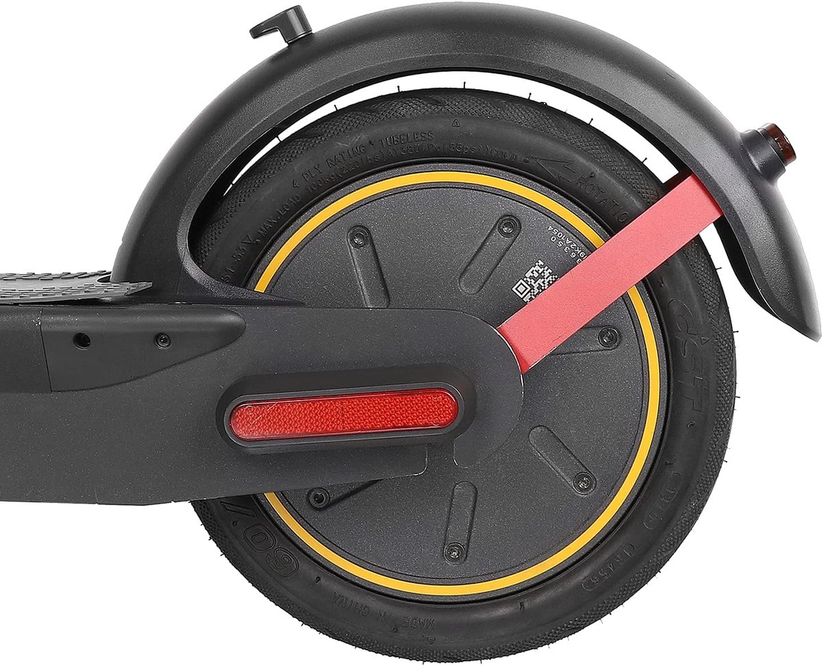 Achterspatbord + Achterlicht + Achterraamhouder - Geschikt voor Segway Ninebot Max G30/G30D - Eenvoudige installatie - ShopVlot