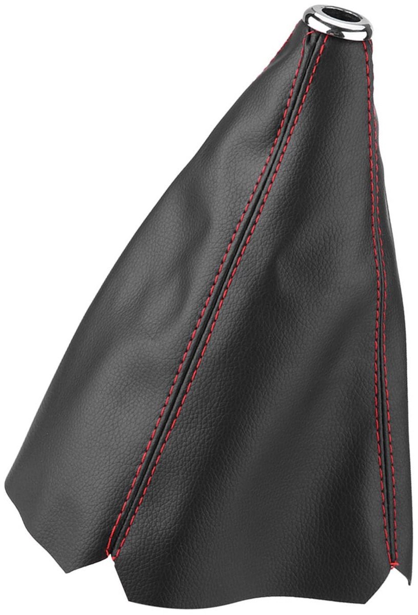 Solidchoice - Universele PU Leren Versnellingspook Cover voor Auto