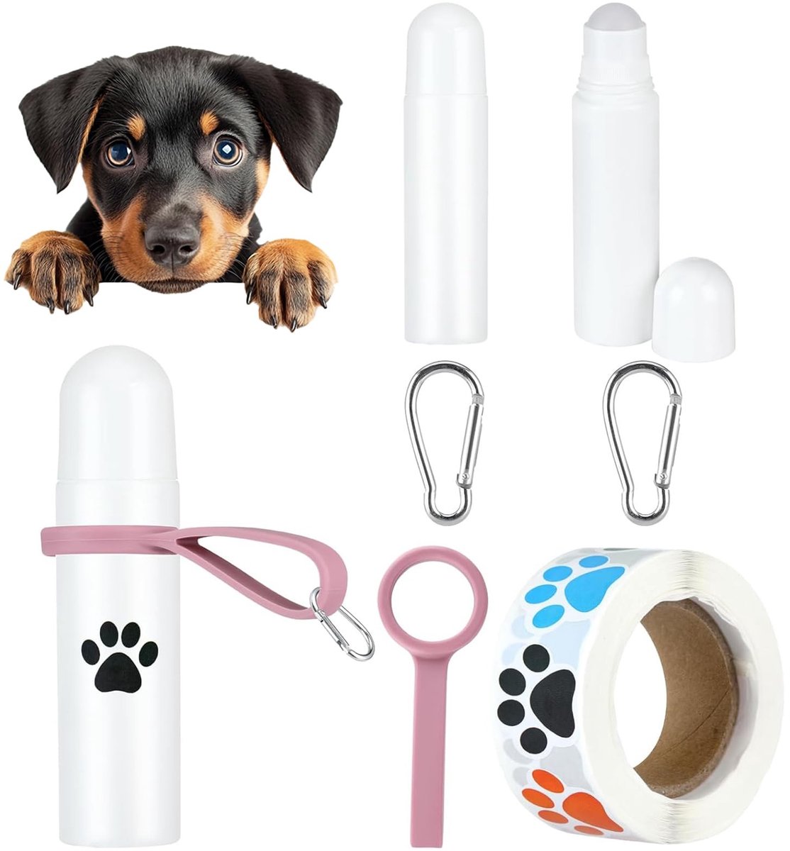 Solidchoice - Dog Feed Tube voor Training en Beloningen met Karabijnhaak