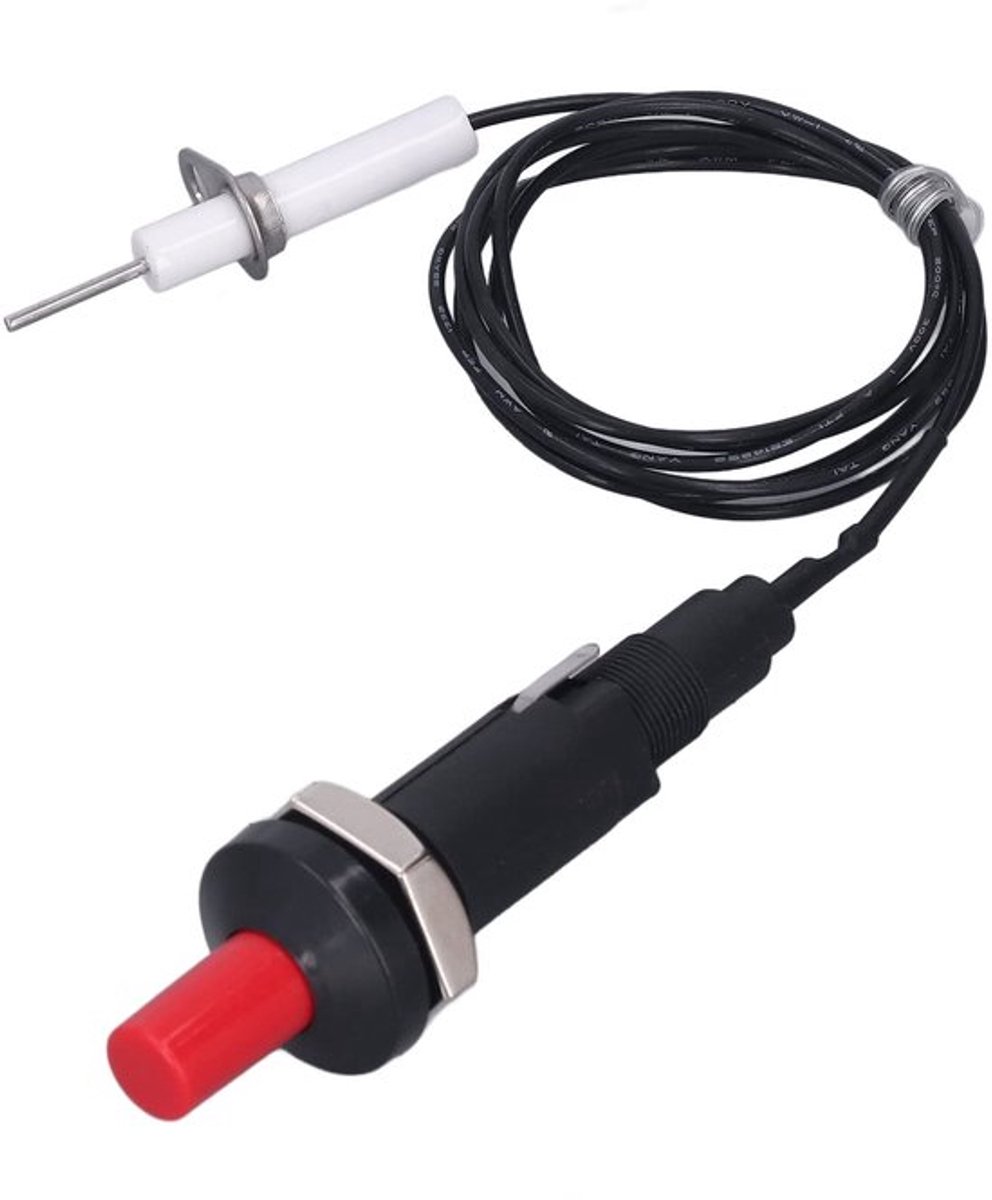 Thuisrestaurantontsteker - piezo - pushbutton - 1 meter