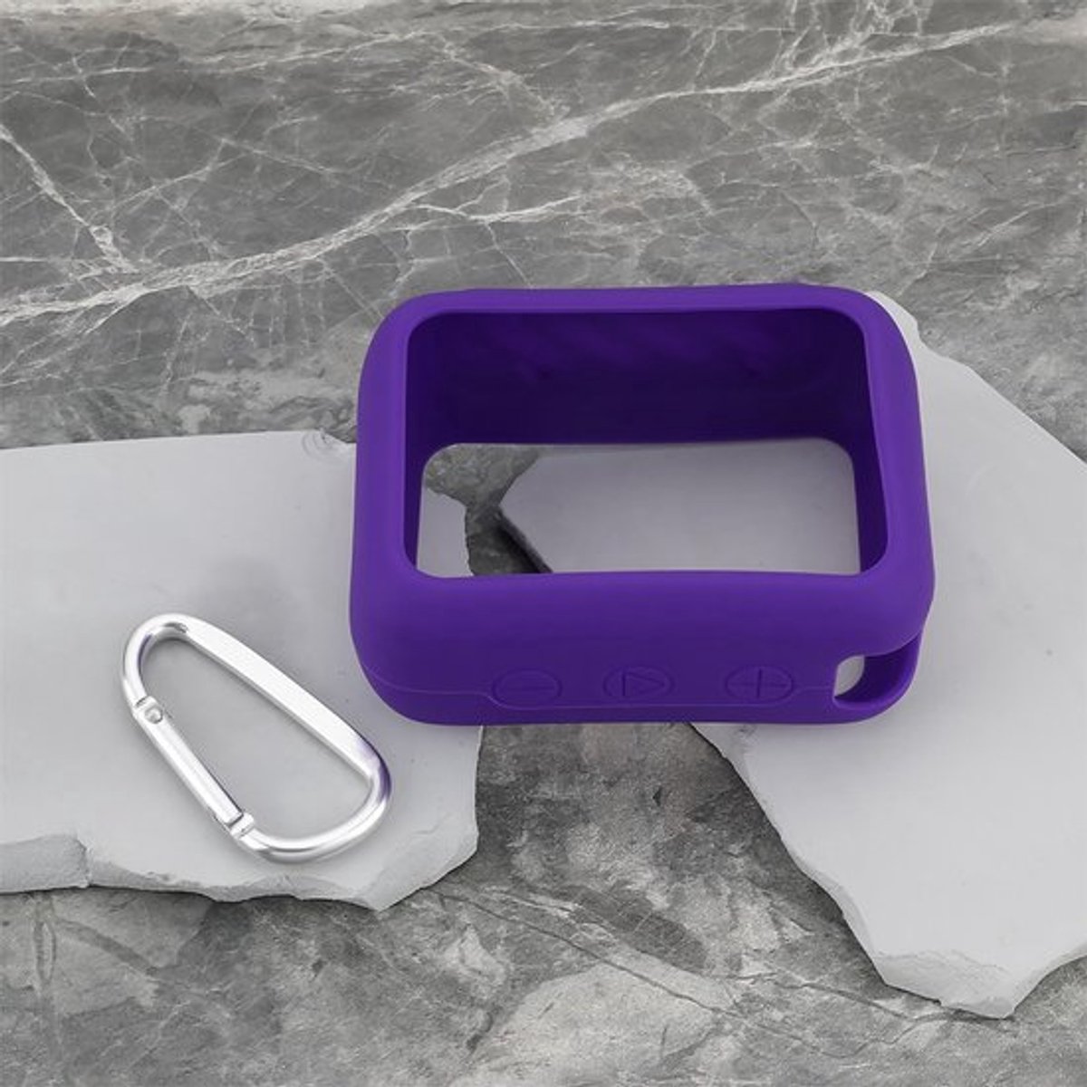 Store_8 - Luidspreker hoes - Waterdichte bescherming - Paars - Siliconen cover