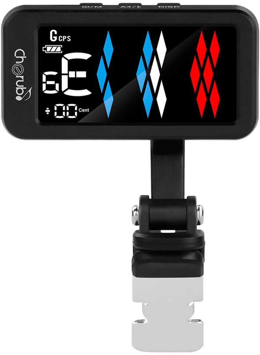 Cherub WST-905Li Chromatische clip-on stemapparaat met accu