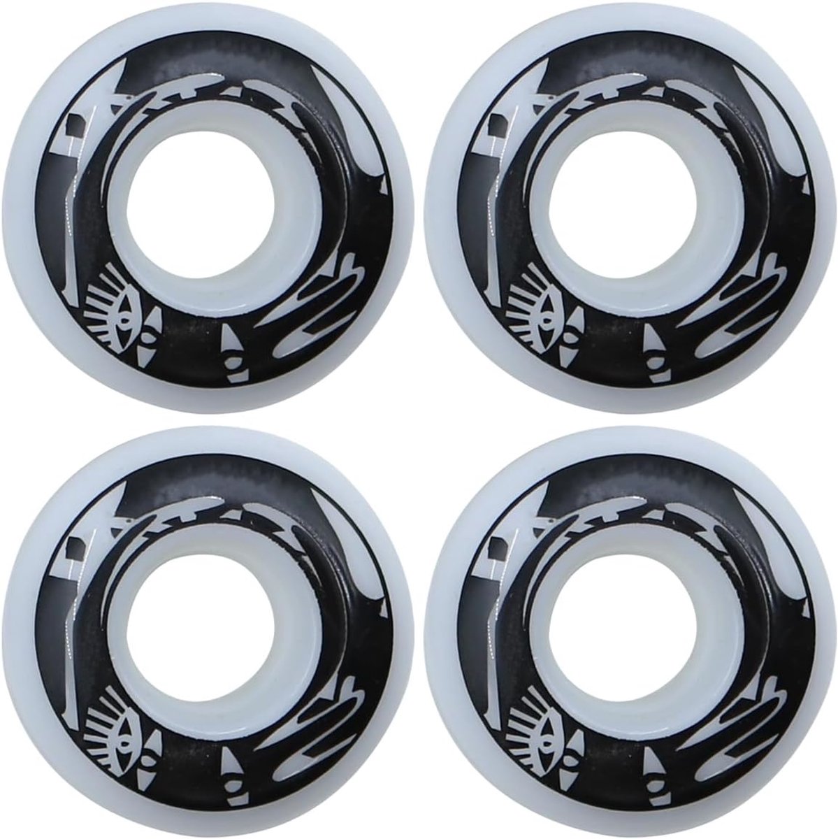 Reservewielen Skateboard PU Wielen Set Soepel Rijden Hoge Elasticiteit 54 mm Set