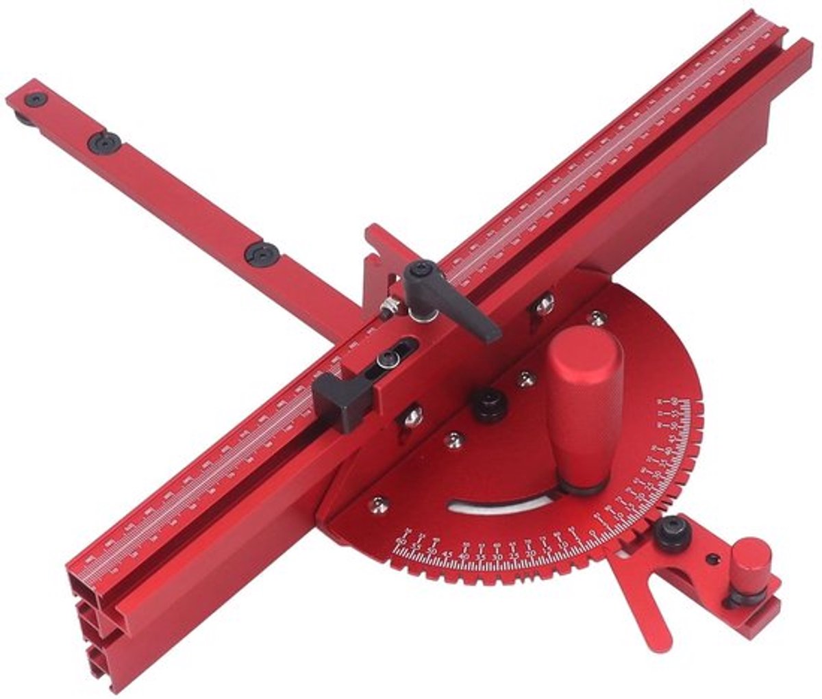 NTHProducts - Precisie Mitre Meter - Multifunctioneel - Aluminium - Accessoires