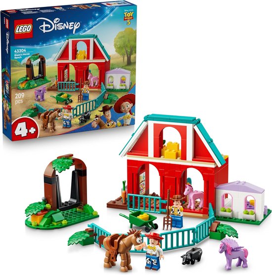 LEGO® Disney et Pixar Toy Story 5 Le ranch de Blaze 43304