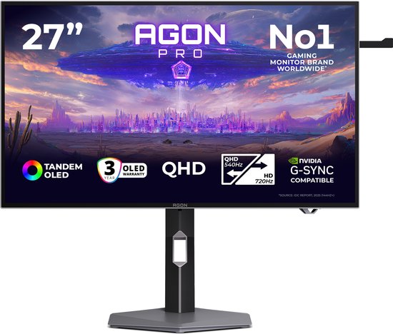 AOC AGON PRO AGP277QKDC WOLED