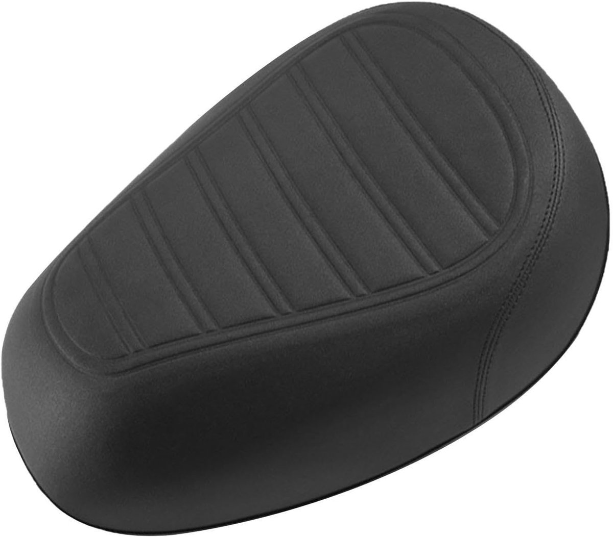 Fietszadel Kussen - Fietsstoelhoes - Comfortabel Fietsen - Schokabsorberend Veerontwerp - 30x21x8 cm - Zwart