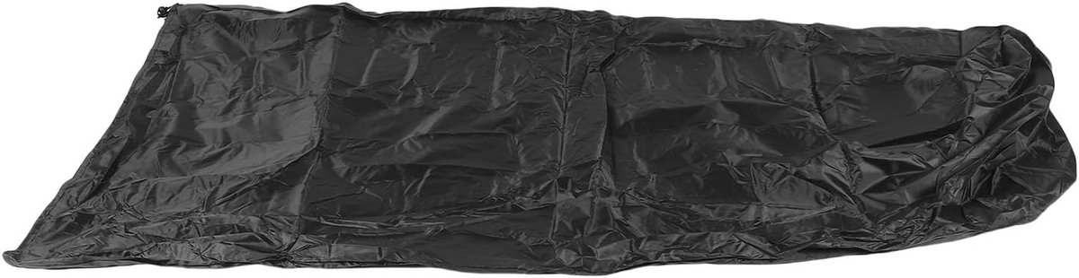 Terrasverwarmer Hoes - Beschermhoes Buiten - Terras Beschermen - Waterdicht Oxford Doek - 221x53x61cm - Zwart