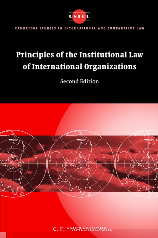 Principles Of Institutional Law - cover