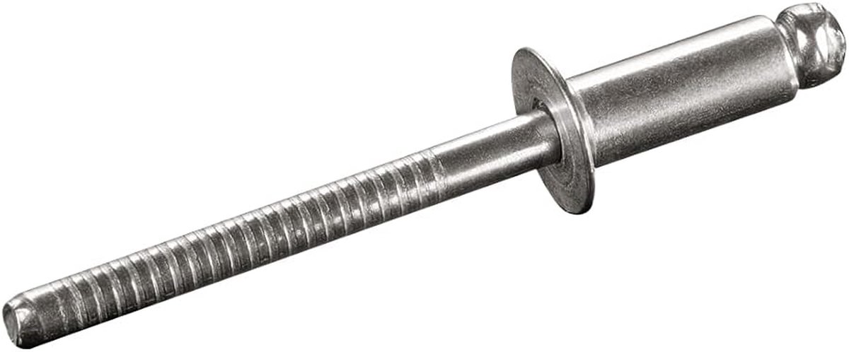 Blindklinknagels - Popnagels Roestvrij - Bevestigen Platen - Verzonken Kop - 32 x 8 mm - Zilverkleurig