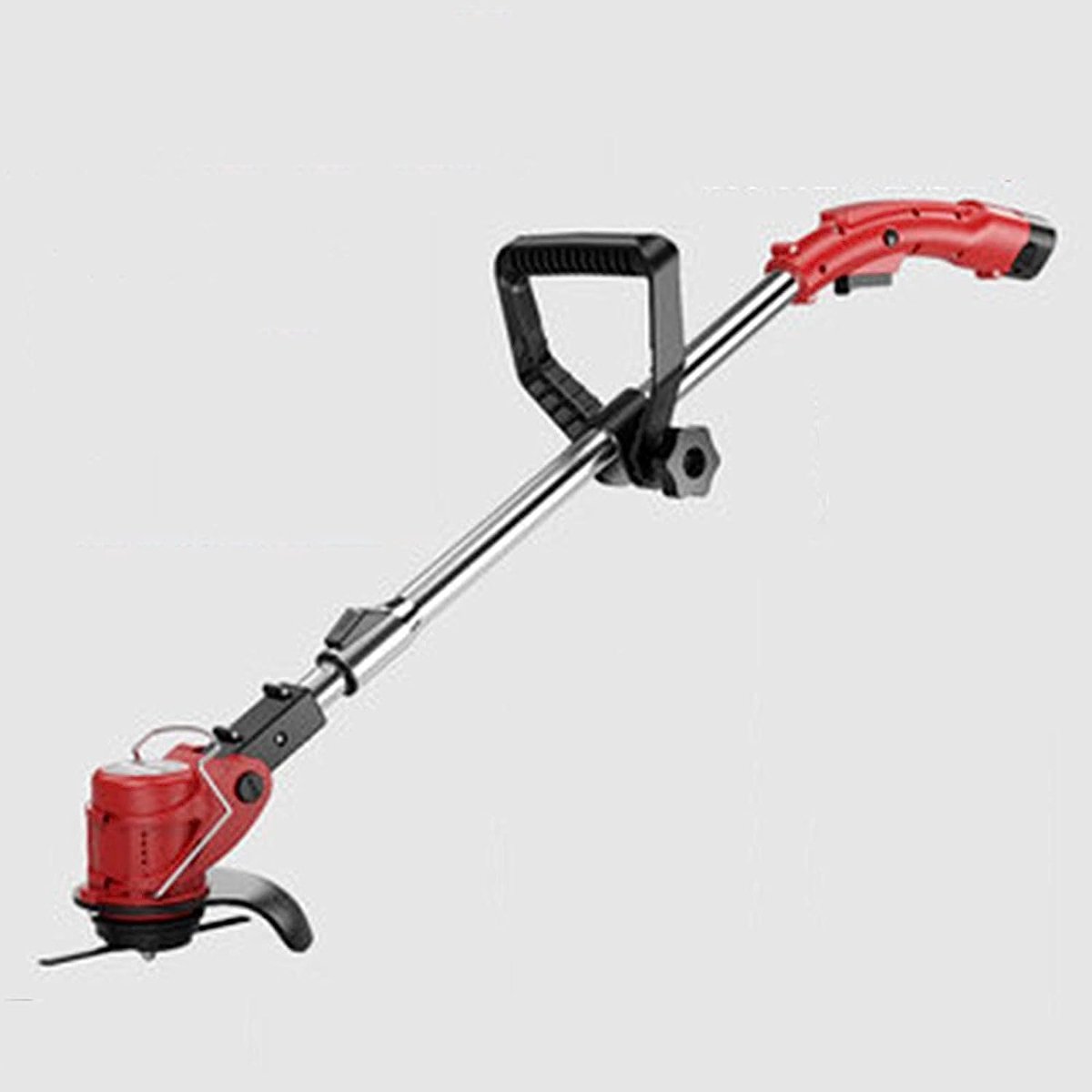 Elektrische Grastrimmer - Draadloos onkruidapparaat - Tuinonderhoud - Lichtgewicht ontwerp - Verstelbare steel - Zwart