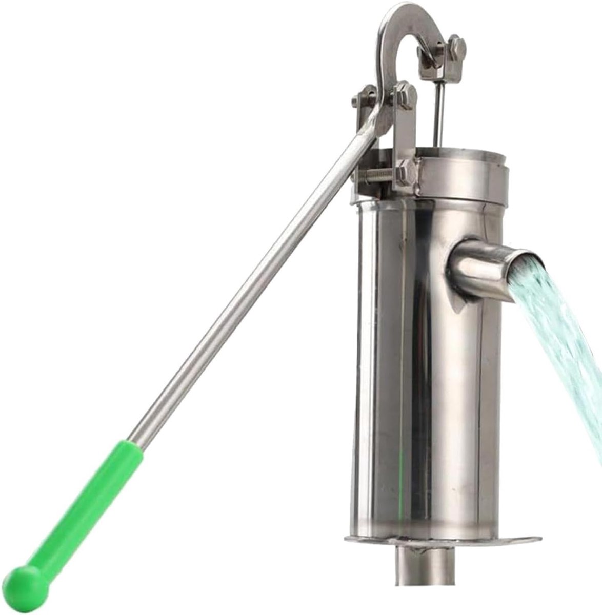 Handmatige Waterpomp - Bronpomp Putpomp - Tuin Irrigatie - Roestvrij Staal - Max Lift 8M - Veelkleurig