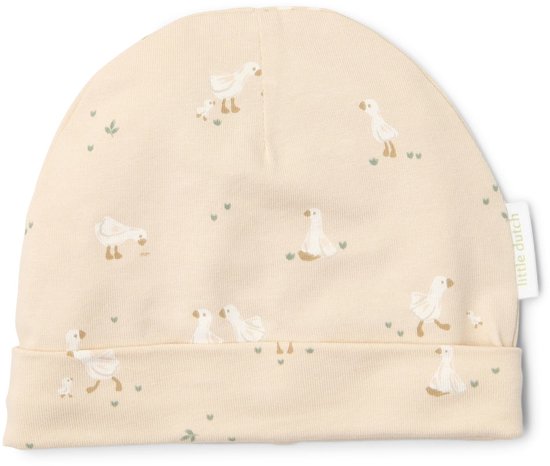 Muts - Beige - Maat 1 - Newborn Naturals - Little Goose