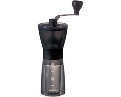 Koffiemolen Handmatig - Mini Slim - Verse Koffie - Kunststof Behuizing - 1829 cm Hoog - Zwart