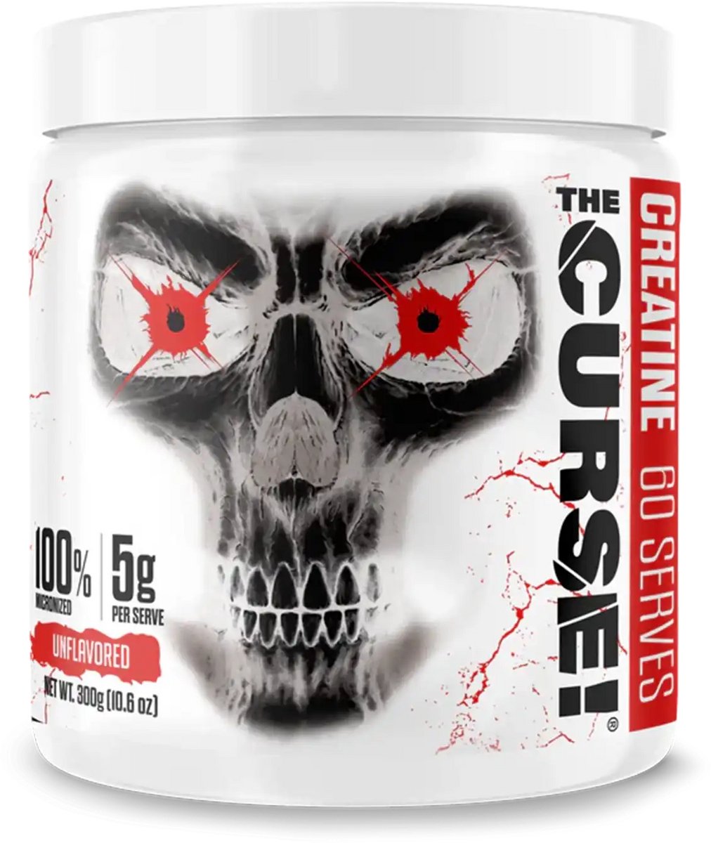 JNX Sports The Curse! Creatine (300g) Unflavoured - Creatine - Creatine Monohydraat