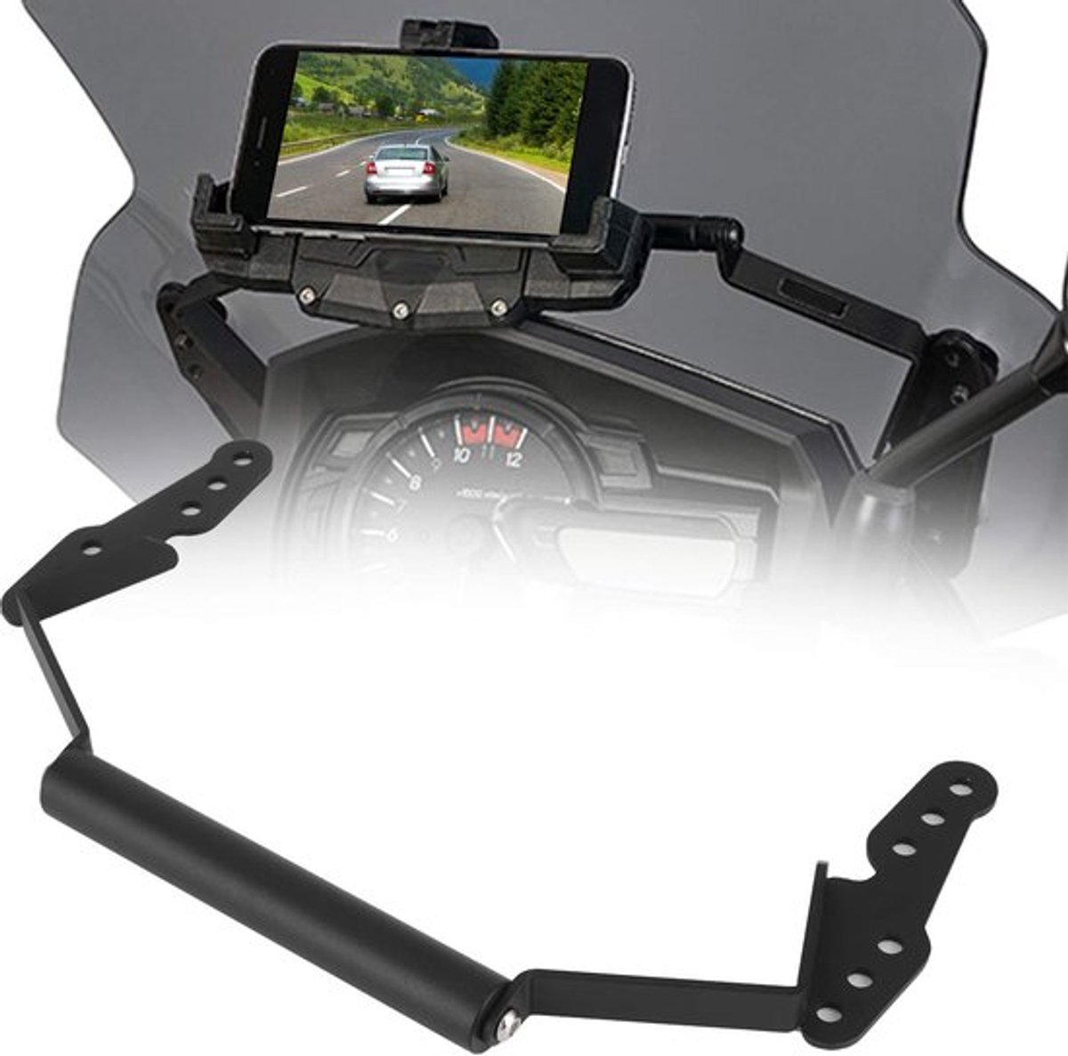 Dailygoods- Navigatiebeugel Hoge Sterkte - Motorfiets Telefoon Houder