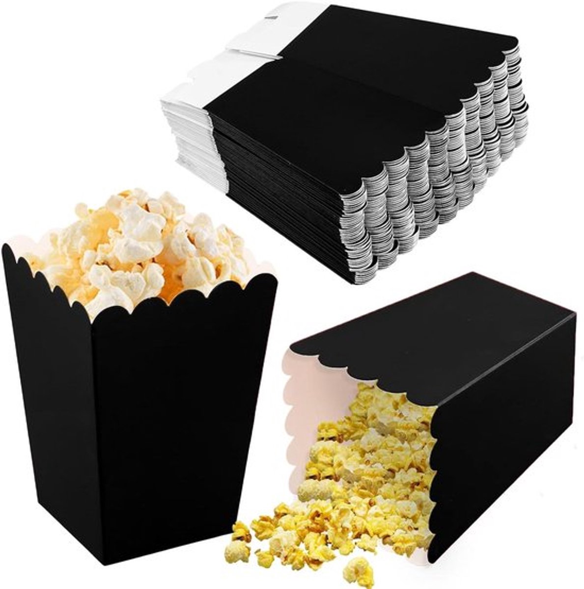 Mini popcorn dozen - 50 stuks voor filmfeesten