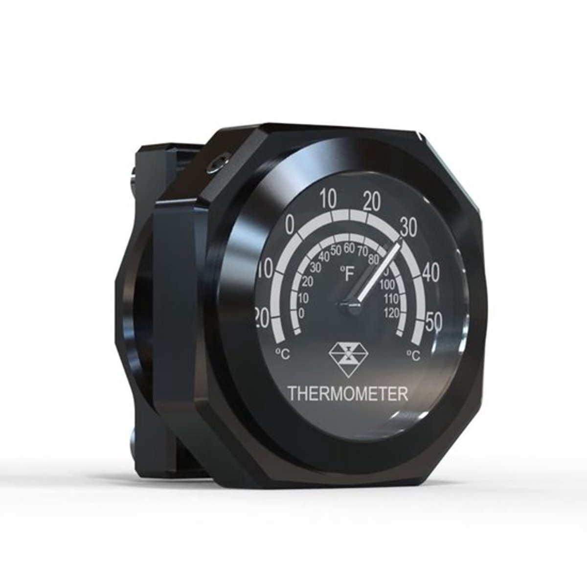 Onf3 - Motorfiets thermometer - Waterproof thermometer - Fluorescerende pointer