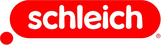 Schleich logo met rode stip