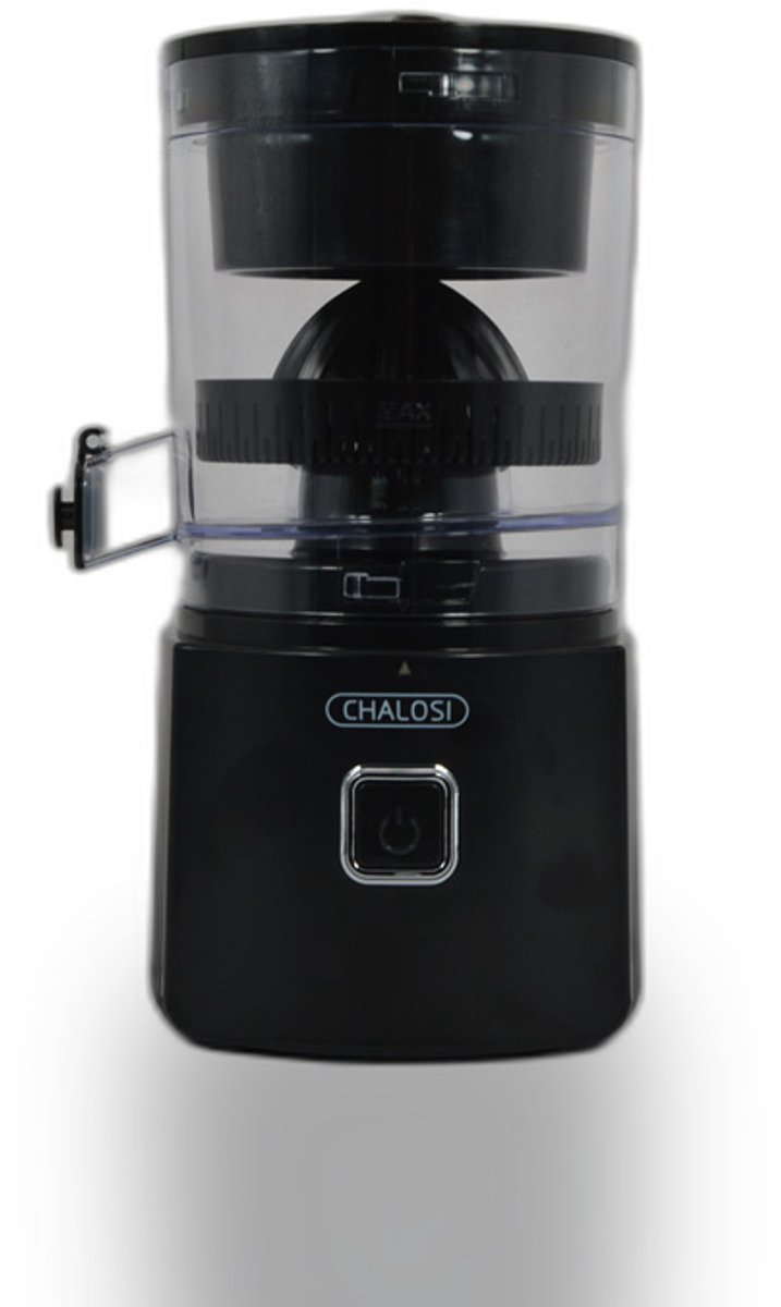 Slow Juicer - Zonder Metalen Mes [Anti-Oxidatie & Hoge Sapopbrengst] - Automatische Diktemeting - Druppelvrij - Zwart