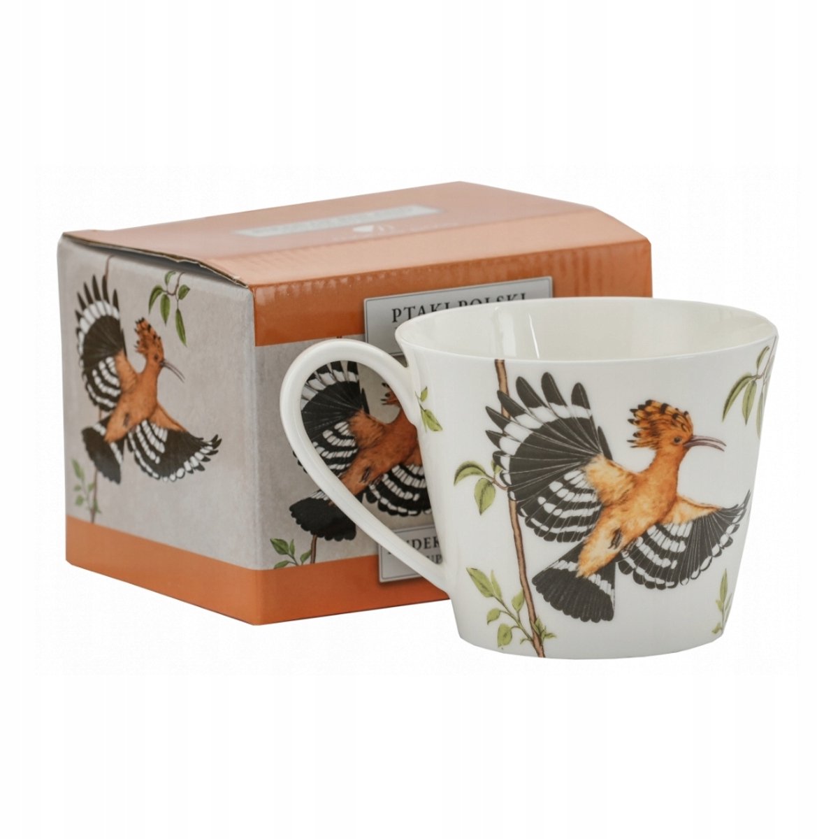 Grote Dudek Vogel Porseleinen Mok 400 ml - Ontwerp Agata Hajdecka