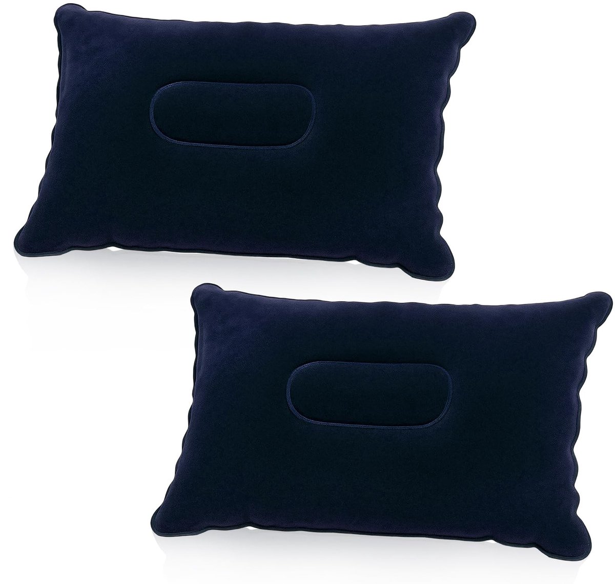 Solidchoice - Set van 2 Opblaasbare Strandkussens, 38 x 24 cm