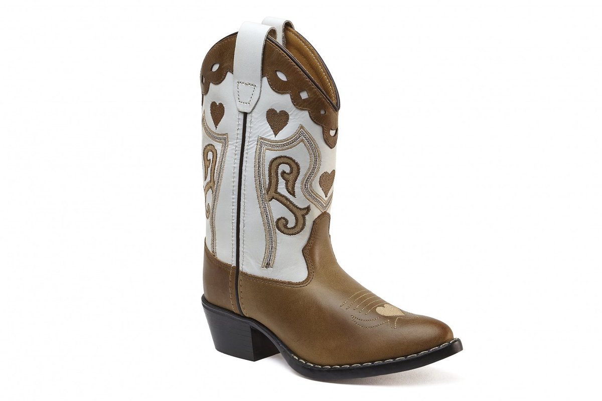 Bootstock Sweetheart Brown Cowboylaarzen - Kinderen - Bruin - Leer