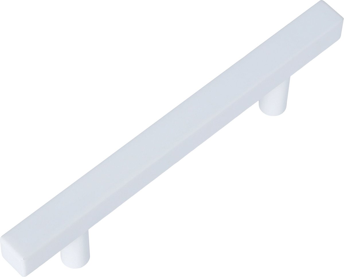 Meubelgreep Valerio mat wit 200mm - Boorafstand 128mm