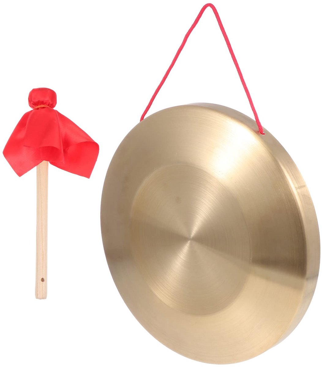 Solidchoice - Traditionele Chinese Tam Tam Gong met Slagstok