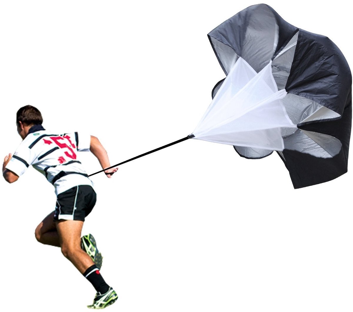 Solidchoice - Weerstandsparachute voor Snelheidstraining, 140 cm