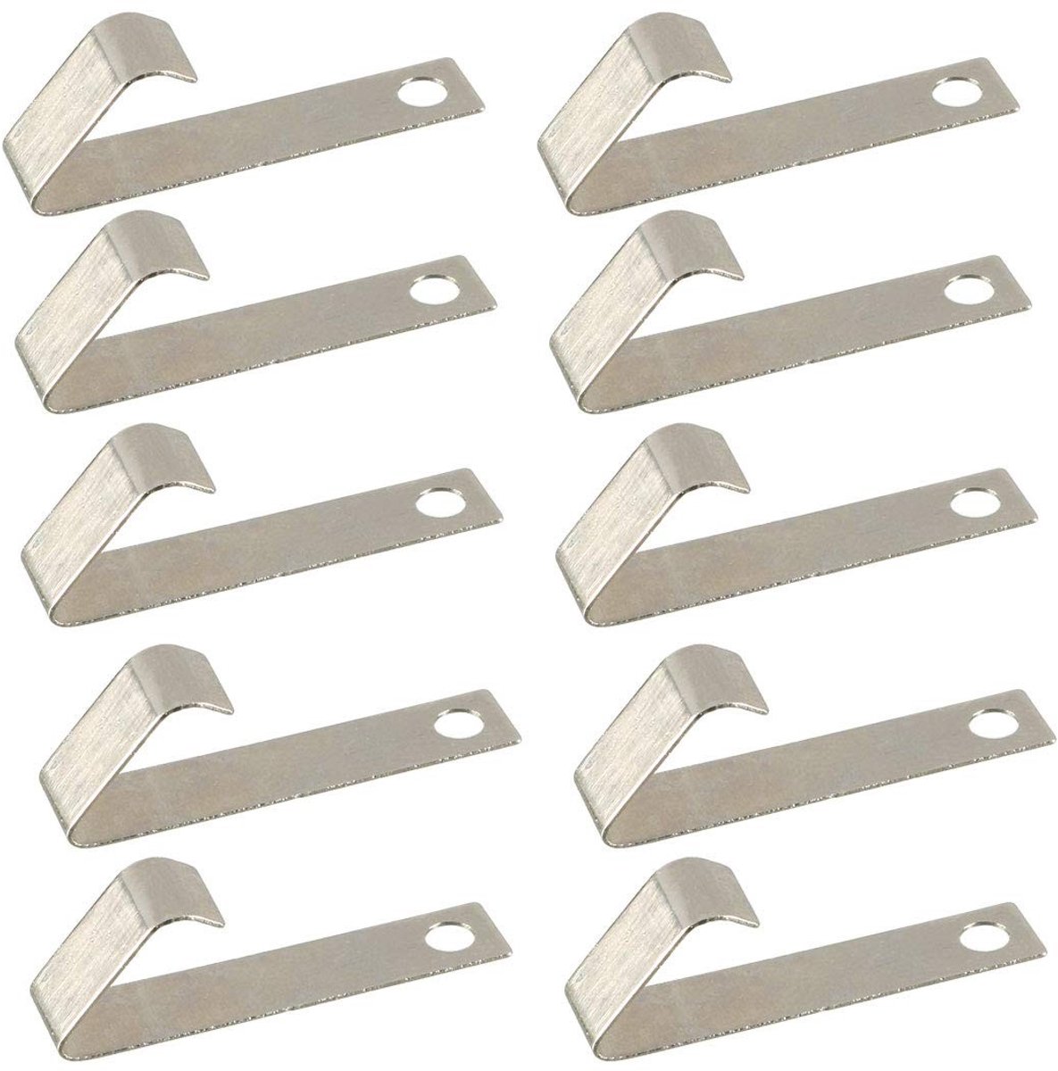 Solidchoice - 10 Stuks Metalen Batterij Contactplaat voor AA/A/CR2/9V Batterijen
