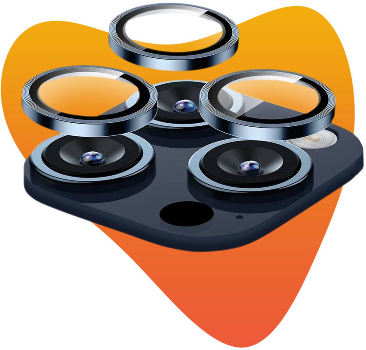 Impact Camera Glass, Apple iPhone 15 Pro Max /14 Pro Max / 15 Pro / 14 Pro