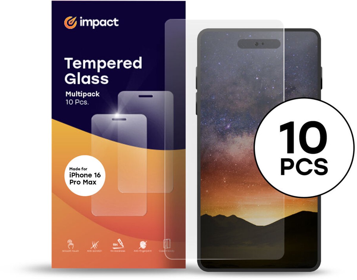 Tempered Glass (clear) Multipack, Apple iPhone 17 Pro Max / 16 Pro Max