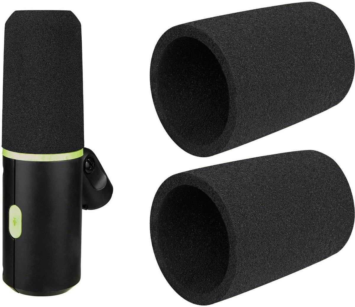 Solidchoice - Set van 2 Popfilters voor Microfoons ter Vermindering van Plosieven