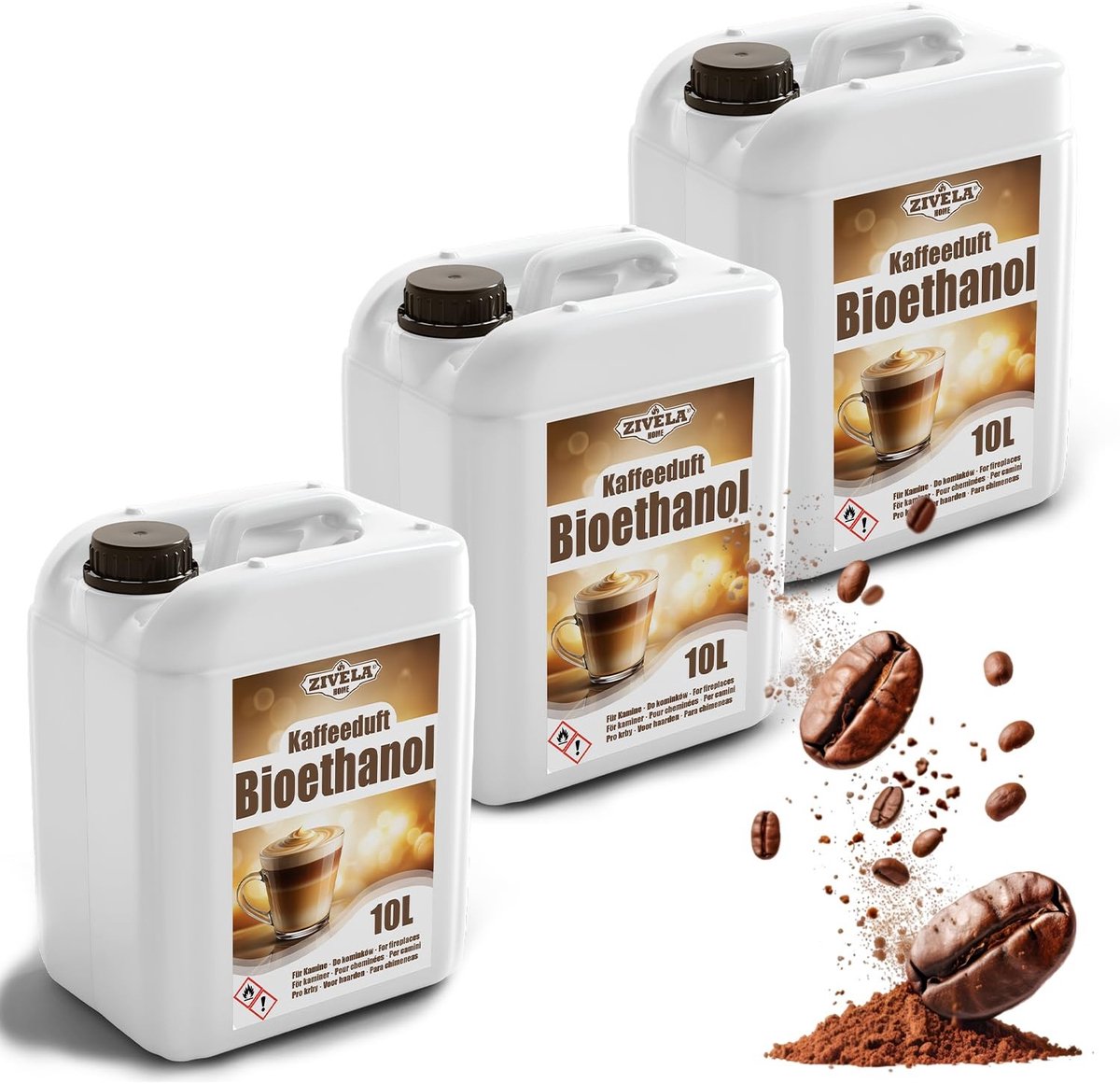 Solidchoice - Bioethanol 10 Liter voor Haarden