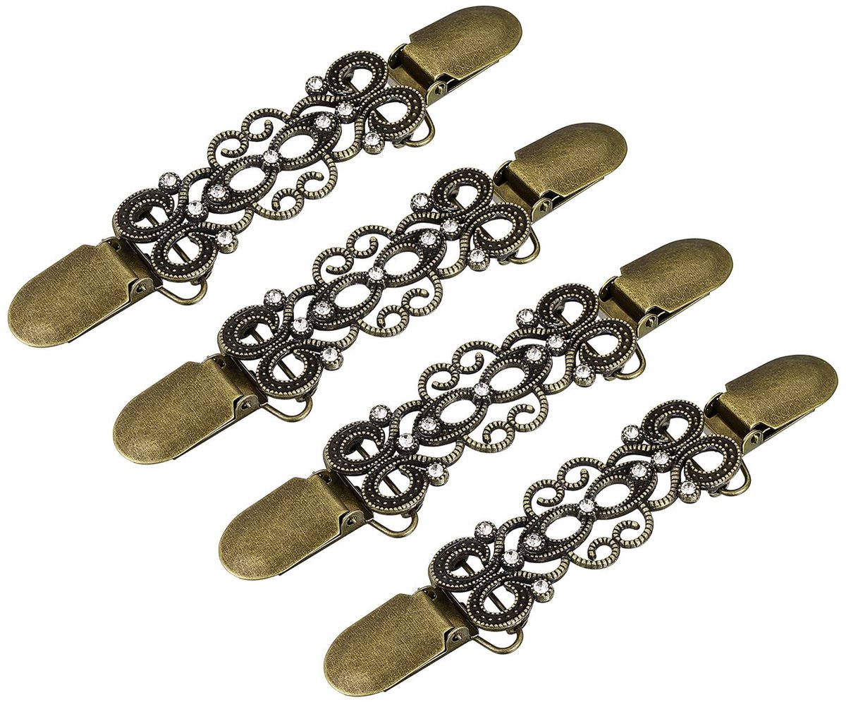 Solidchoice - Retro Trui Clips, Vintage Kleding Clips voor Stijlvolle Bevestiging