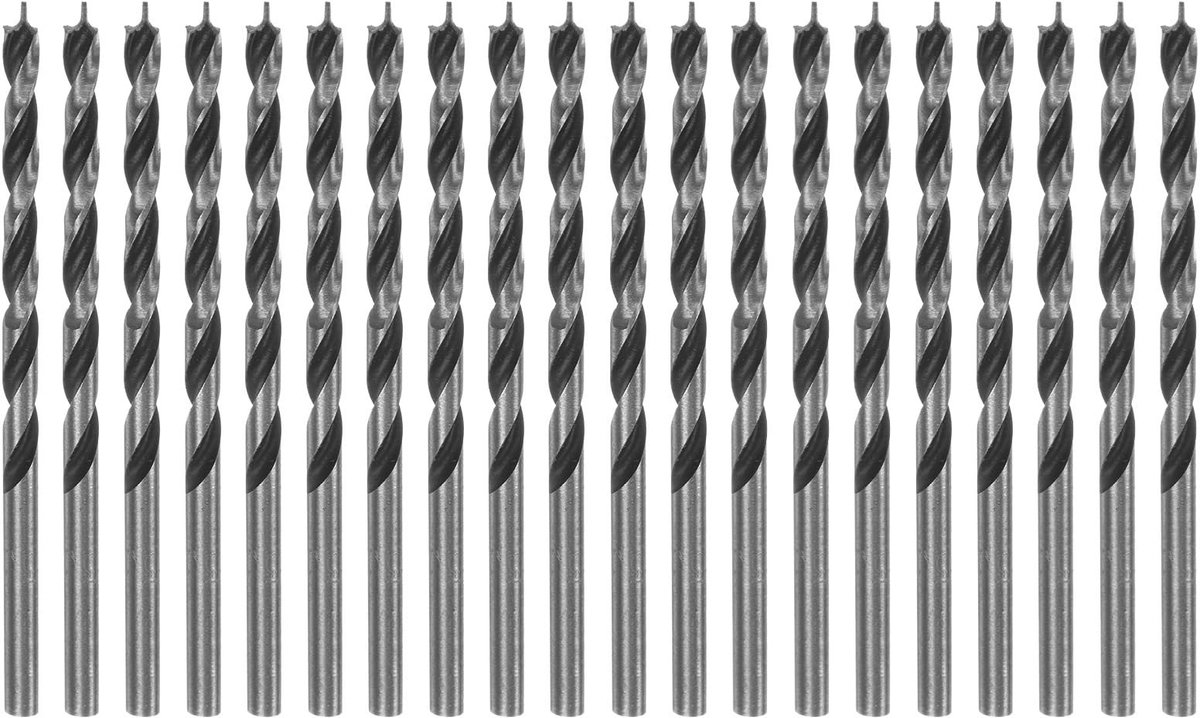 Solidchoice - 20 Stuks Boorbits voor Hout en Kunststof