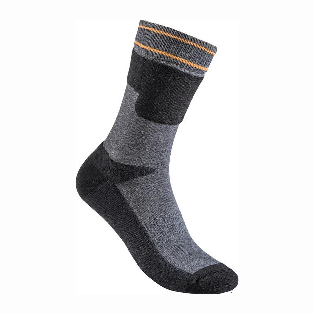 FELDTMANN Funktionssok Dibbersen maat 39-42 zwart / grijs - 3623-39S