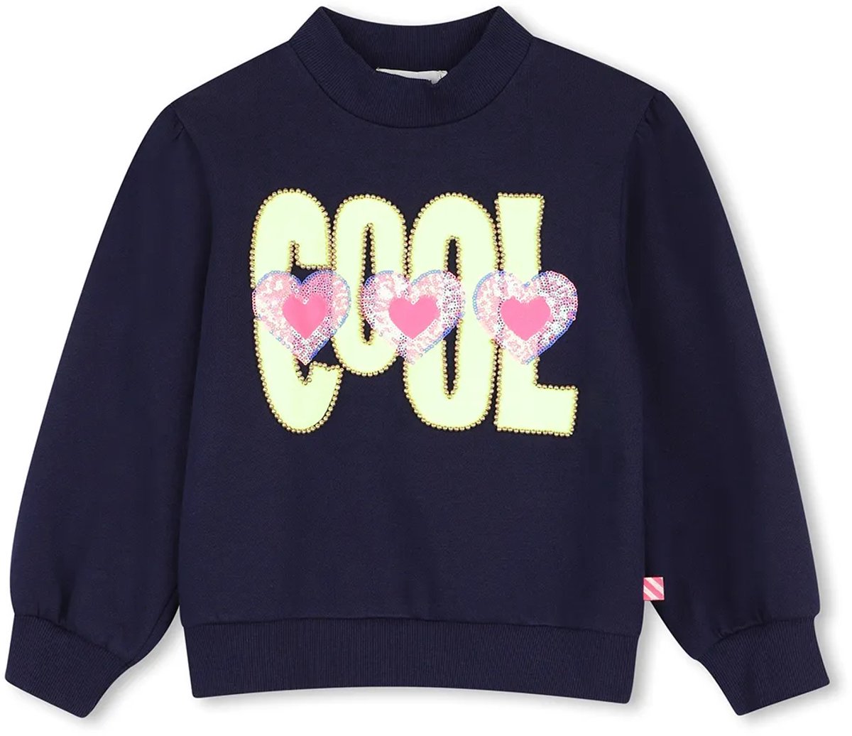Billieblush U22398 Sweatshirt Blauw 8 Years Meisje